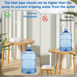 Smart Desktop Table Water Dispenser Pump Water Discharge Adjustable Portable Detachable USB Charging