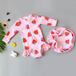 Girls Long Sleeve Sun Protection Swimsuit Jumpsuit | Kids Quick-Dry Swimwear Canada