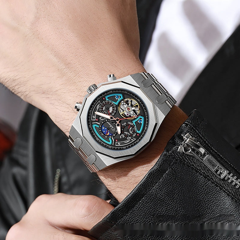 Men's Fully Automatic Mechanical Watch – Royal Oak Sport Style Waterproof Luxury Watch