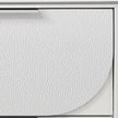 Cassandra Platform Storage Bed w/Led Lighting - Pearl White
