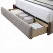 Tozko Platform Storage Bed - Grey