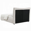 Tocan Upholstered Platform Bed - Beige