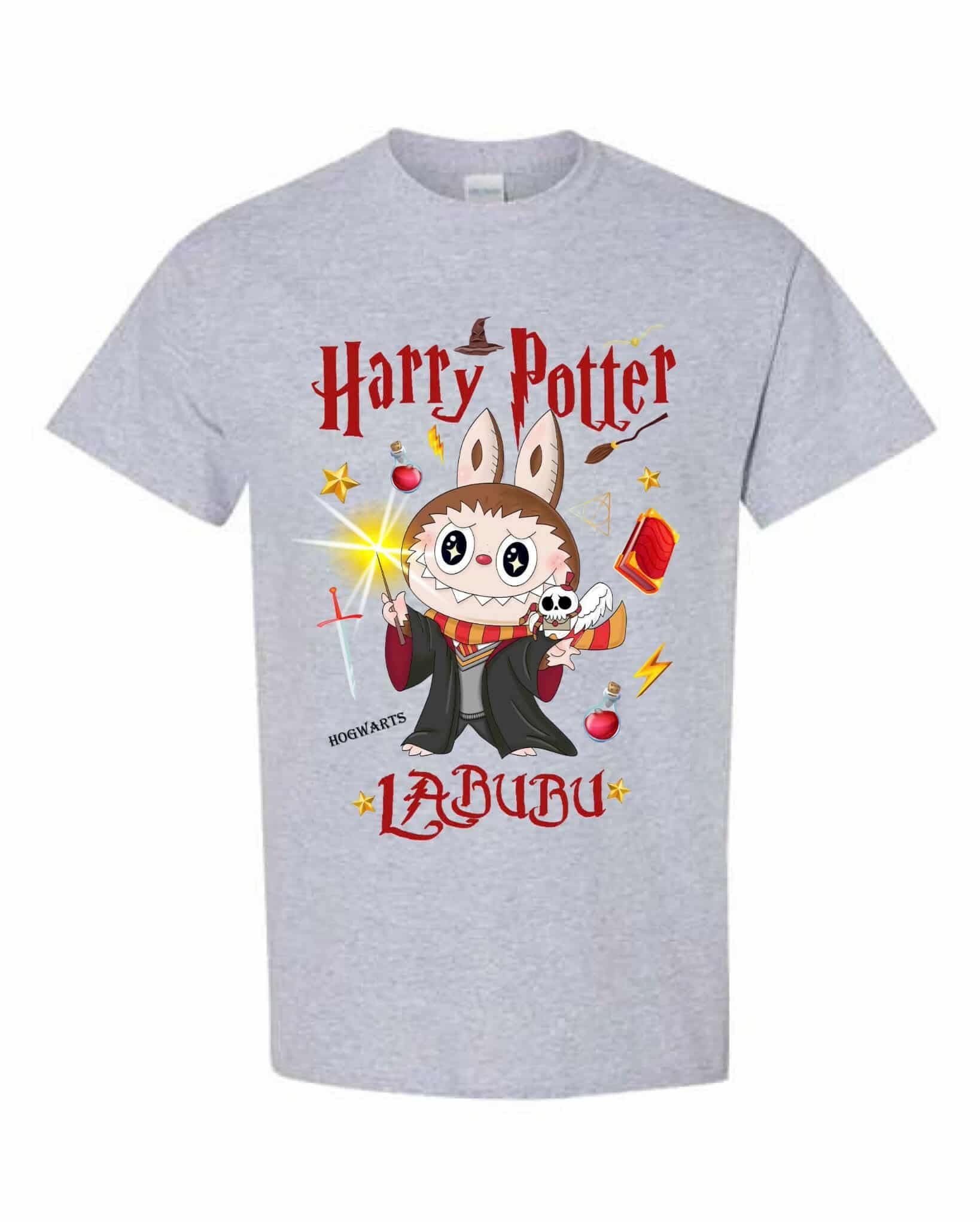 [Kid size] Harry Potter Labubu  T-Shirt – Cute Wizard Graphic Tee, 100% Cotton