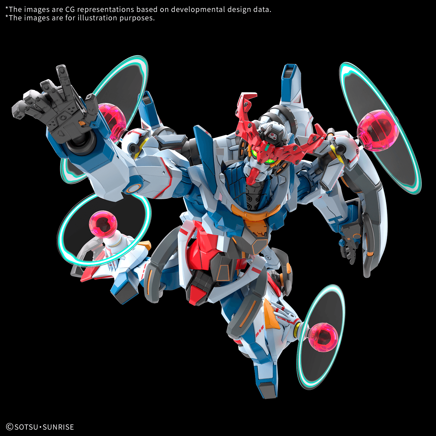 HG 1/144 GQuuuuuuX(Endymion Unit Awakened)