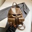 Korean Streetwear Travel Backpack – Black, Brown, Coffee & Khaki