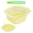 Foldable Silicone Face Ice Bath Bowl