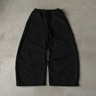 Embroidered Wide-Leg Sweatpants – Unisex Loose Casual Cotton Pants