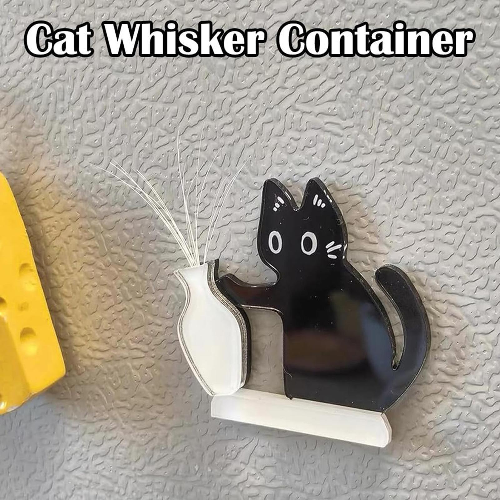 Black Cat Fridge Magnet Acrylic Refrigerator Sticker | Kitchen Decor Gift Canada & USA