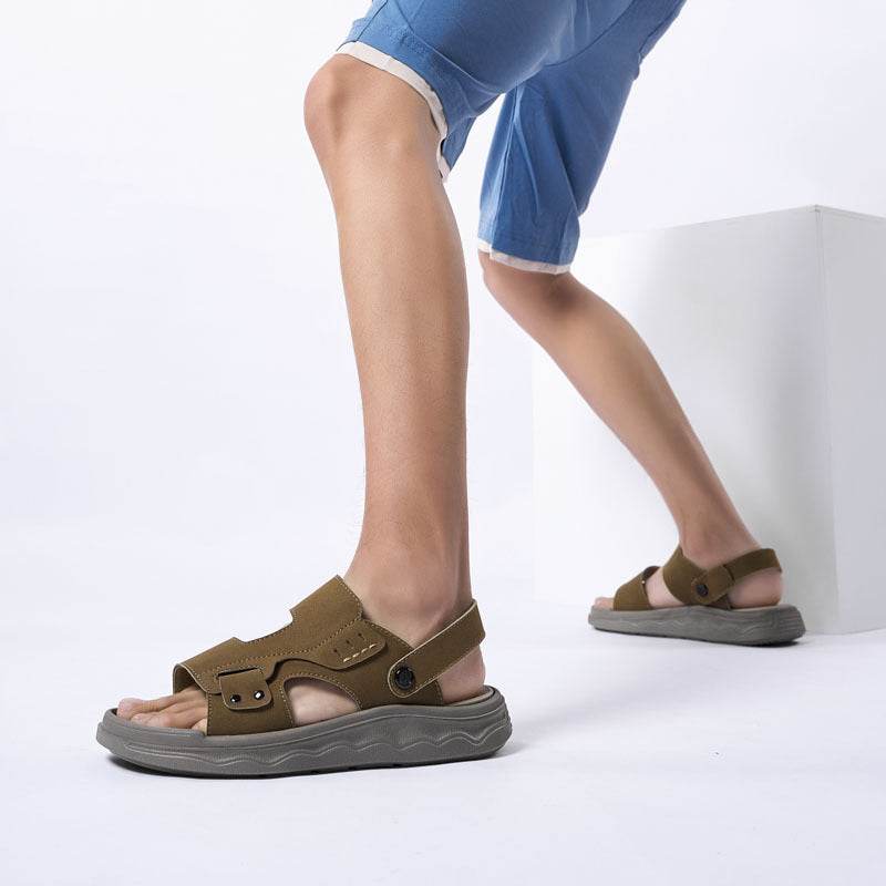 Non-slip Soft Bottom Dual Use Slippers Outer Wear