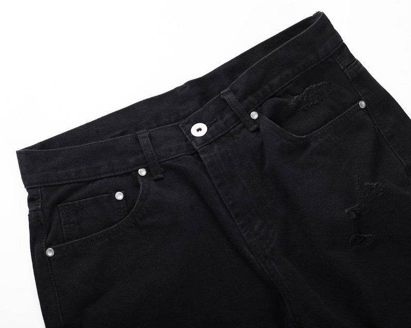 Loose Dad Denim Shorts Men Jeans