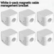 Magnetic Under Desk Cable Management Organizer – Wire & Cord Holder Clips