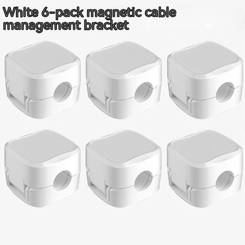 Magnetic Under Desk Cable Management Organizer – Wire & Cord Holder Clips
