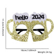 New Year Party Photo Prop Glasses Set – Funny NYE Novelty Glasses & Hats