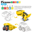 PicassoTiles - PicassoTiles 3-in-1 Solar Powered Dinosaur Robot Kit