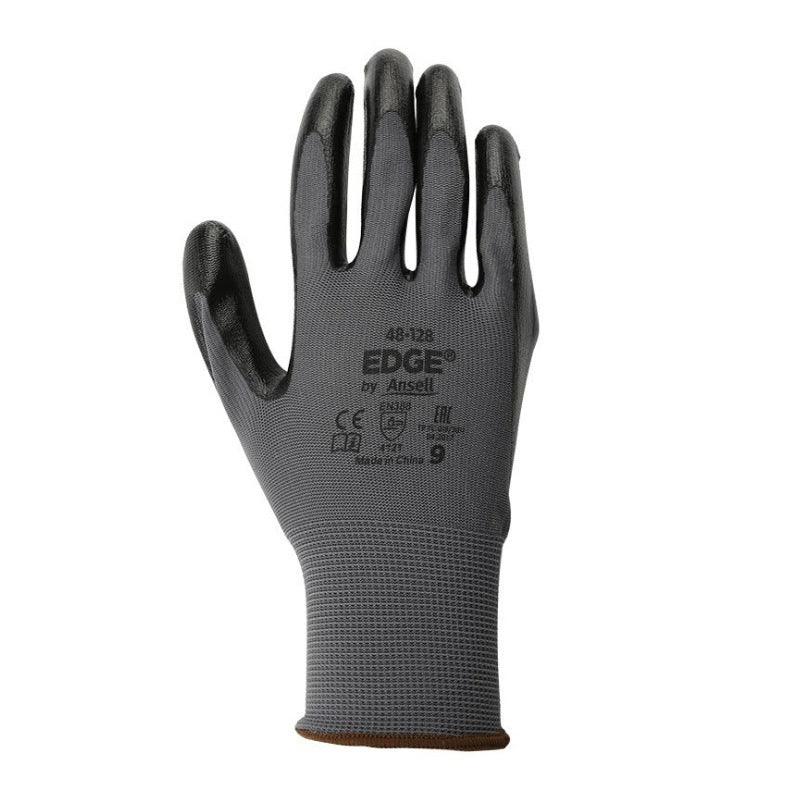 Nitrile Palm Coated Precision Work Gloves – 13-Needle Polyester Fine Operation Gloves for Electronics & Automotive