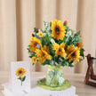 3d Stereoscopic Greeting Cards Creative Bouquet Stereoscopic Greeting Cards