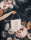 be kind Canvas Banner