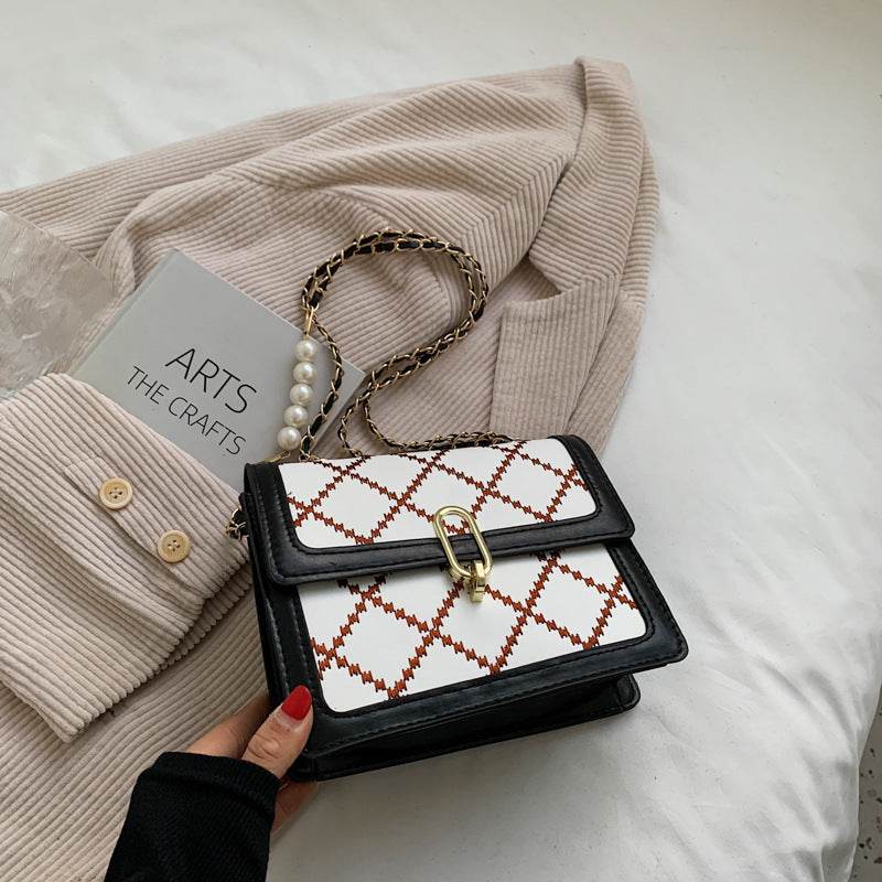 Women Shoulder Chain Mini Crossbody Square Bag