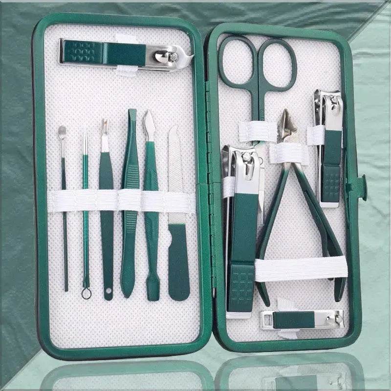 Pedicure Knife Nail Clippers Set Box Manicure Implement Nail Clippers Set