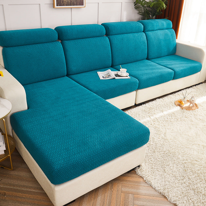 Polar Fleece Sofa Cover – All-Season Universal Couch Slipcover (6 Colours, S–2XL)