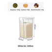 Airtight Pantry Food Storage Containers – Kitchen Organizer in 5 Sizes (460ml to 1800ml)