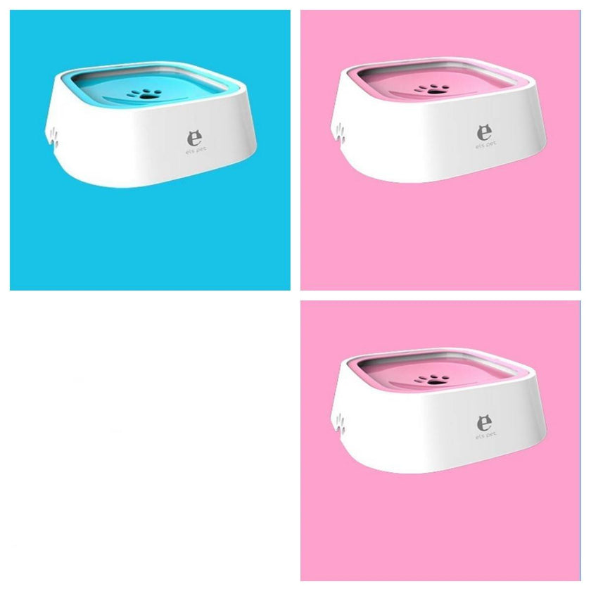 Cat Dog Water Bowl Anti Splash Design
