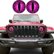 Car Headlight Decal Sticker
