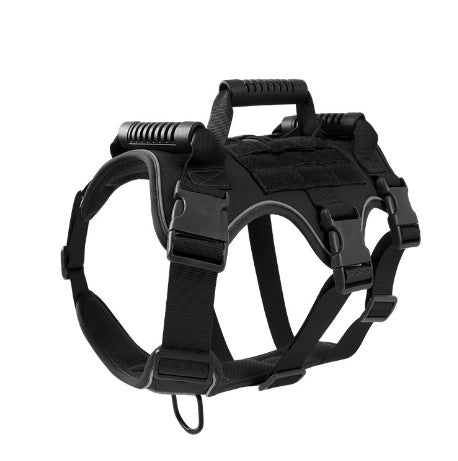 Tactical Dog Harness – No-Pull Anti-Escape Reflective Breathable Vest for Medium & Large Dogs