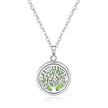 Open Round Hollow Perfume Box Necklace