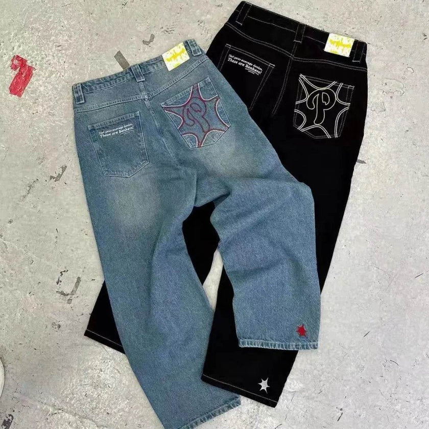 Baggy Jeans – Hip Hop Denim Pants for Men & Women