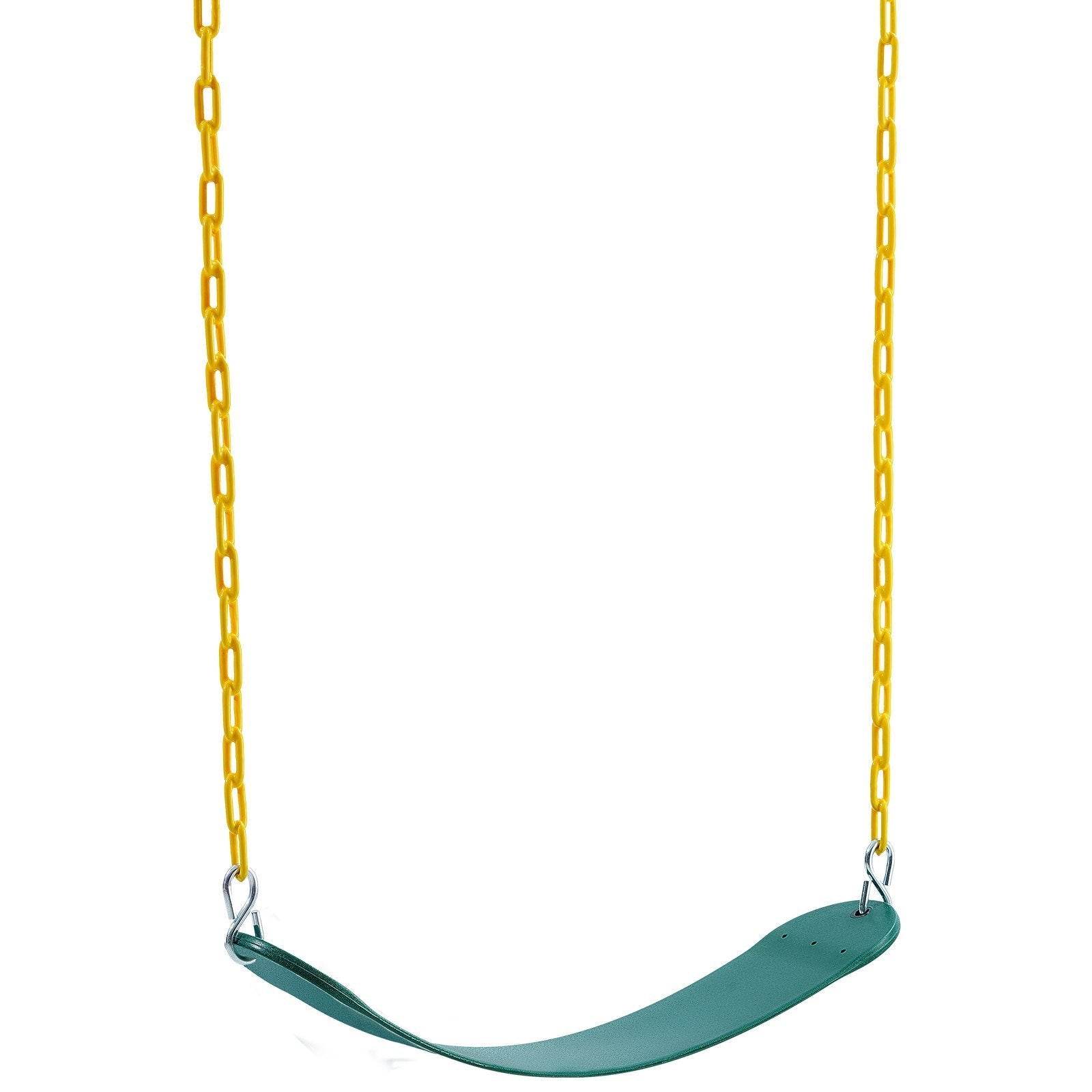 2-Pack Swing Seats Swings Replacement For Outdoor Swing Set 66 Inch Chain