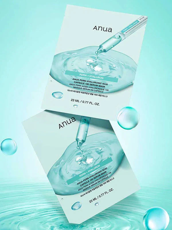 Anua PDRN Hyaluronic Acid Capsule 100 Serum Mask 23ml