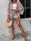 Beach Cover-up Pattern Sun Protection Cardigan Female