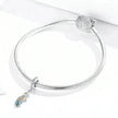 Beads DIY Pendent Accessories Enamel Feather