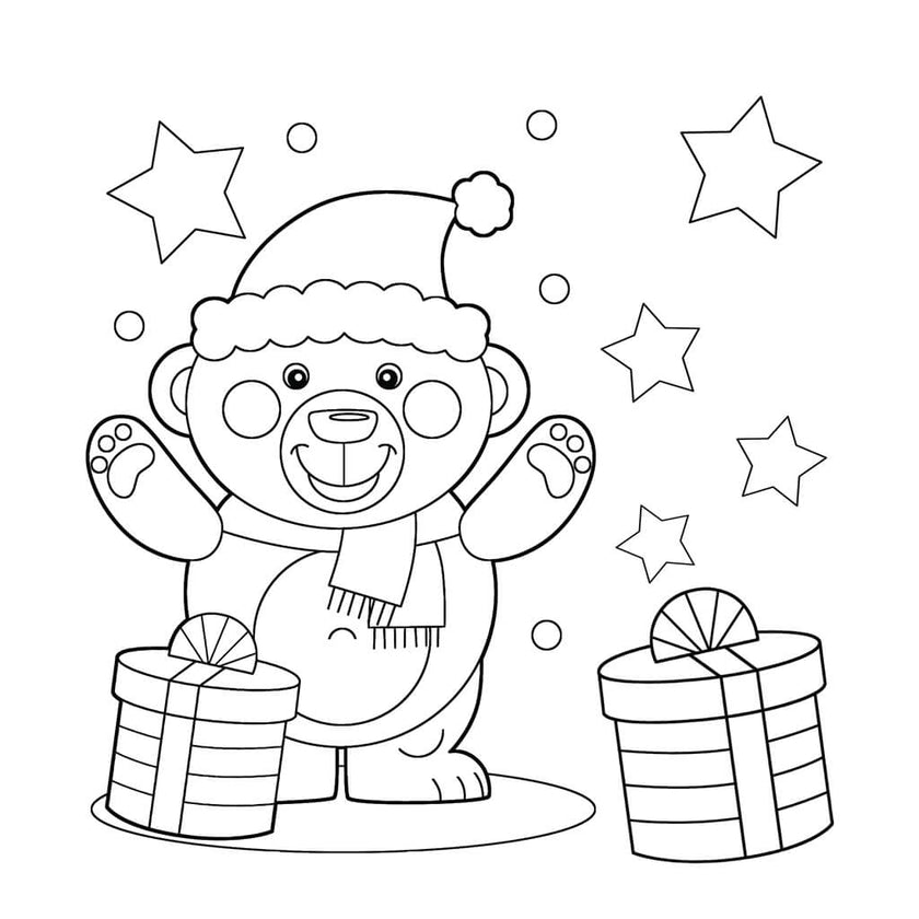 Christmas Coloring for Toddlers (Spiral Edition)