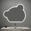 Bear Glow LED Mirror – Wave Sensor, Anti-Fog, Dimmable, 40