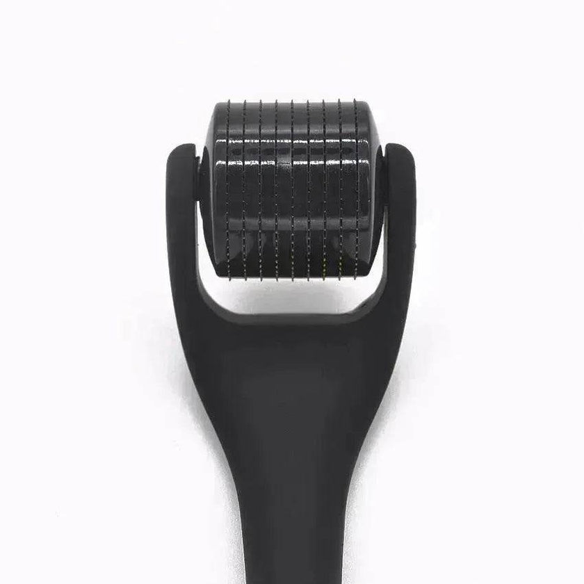 Beard Roller Microneedle Frosted Black Titanium Alloy Needle