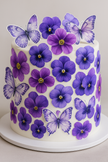 Edible Butterflies Cake Decorations