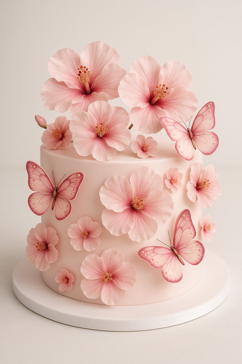 Edible Butterflies Cake Decorations