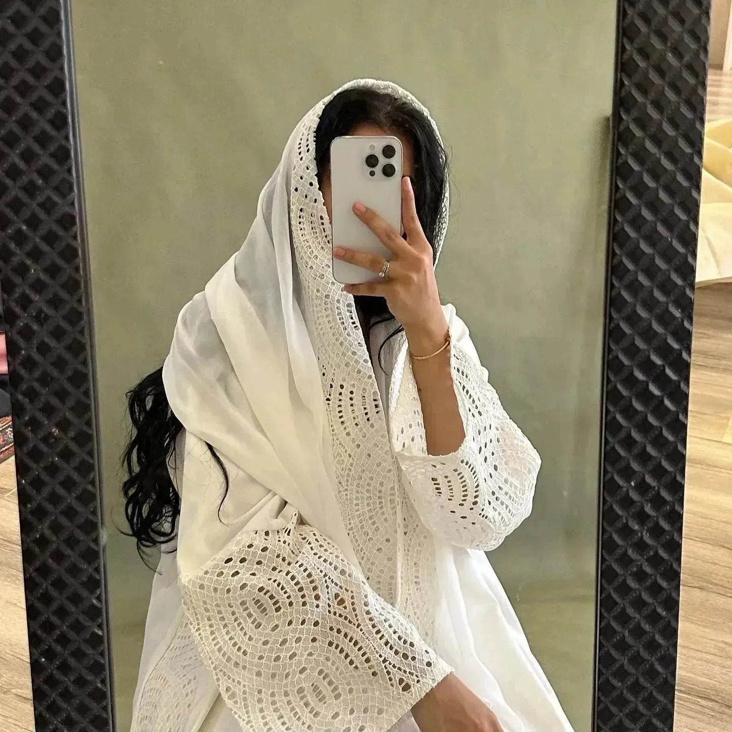 Beautiful Cardigan Robe Abaya Dress for Arab Dubai Turkey Middle East Women.