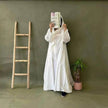 Beautiful Cardigan Robe Abaya Dress for Arab Dubai Turkey Middle East Women.