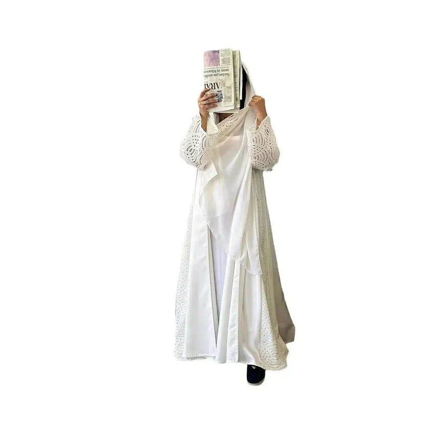 Beautiful Cardigan Robe Abaya Dress for Arab Dubai Turkey Middle East Women.