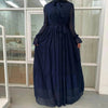 Beautiful long sleeve Abaya Dress for Arab Dubai Turkey Middle Eastern Women.