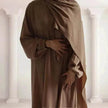 Casual Plain Everyday Abaya for ArabArabic Women  Kaftan Abaya for  Umrah and Haji.