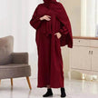 Casual Plain Everyday Abaya for ArabArabic Women  Kaftan Abaya for  Umrah and Haji.