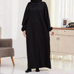 Casual Plain Everyday Abaya for ArabArabic Women  Kaftan Abaya for  Umrah and Haji.