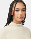 Highline Fuzzy Cable Sleeve Sweater