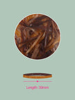 Belotty Elastic Hair Tie Brown