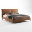 Berlin Caramel Faux Leather Bed