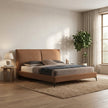 Berlin Caramel Faux Leather Bed